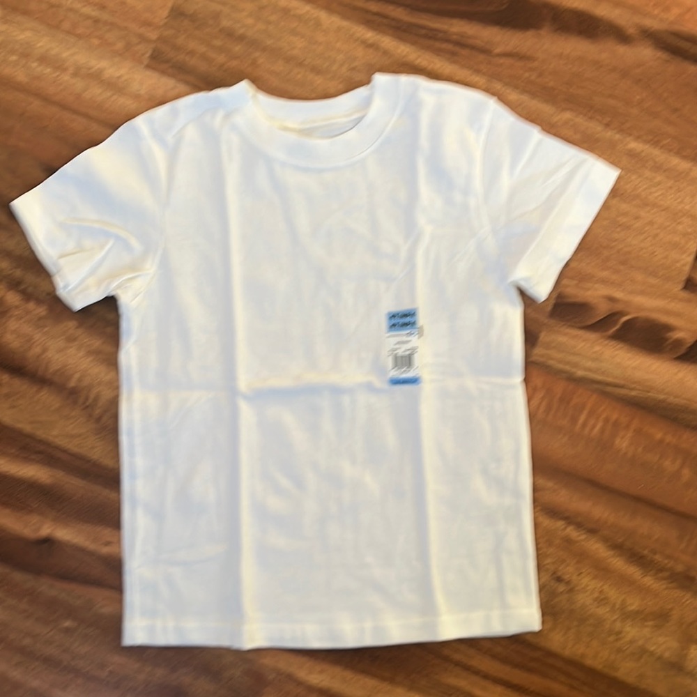 Boys 4T garanimals white shirt. NWT